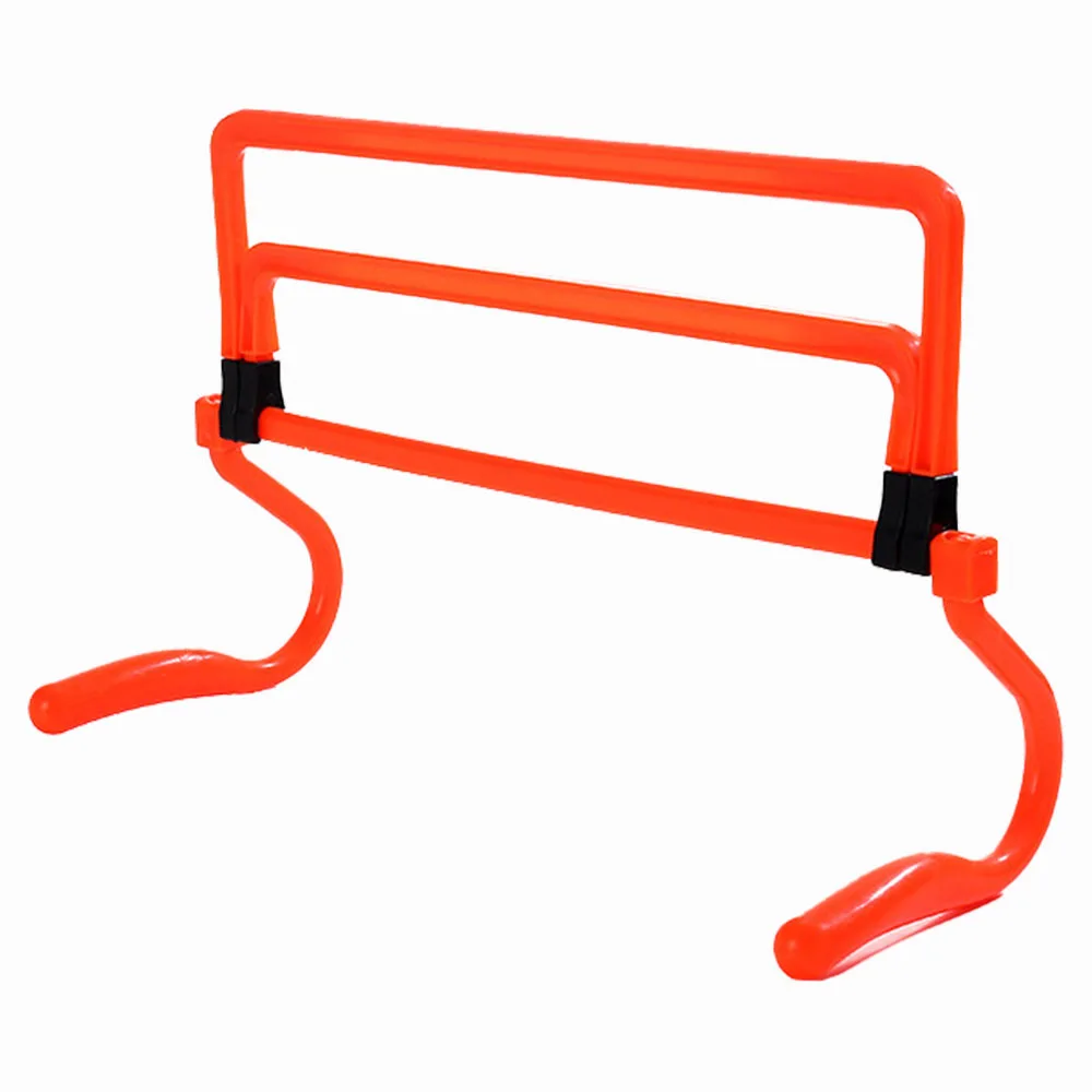 High Quality PVC A Variety Of Height Soccer Training Folding Speed Hurdle Adjustable-Height Track And Field Workout Hurdles
