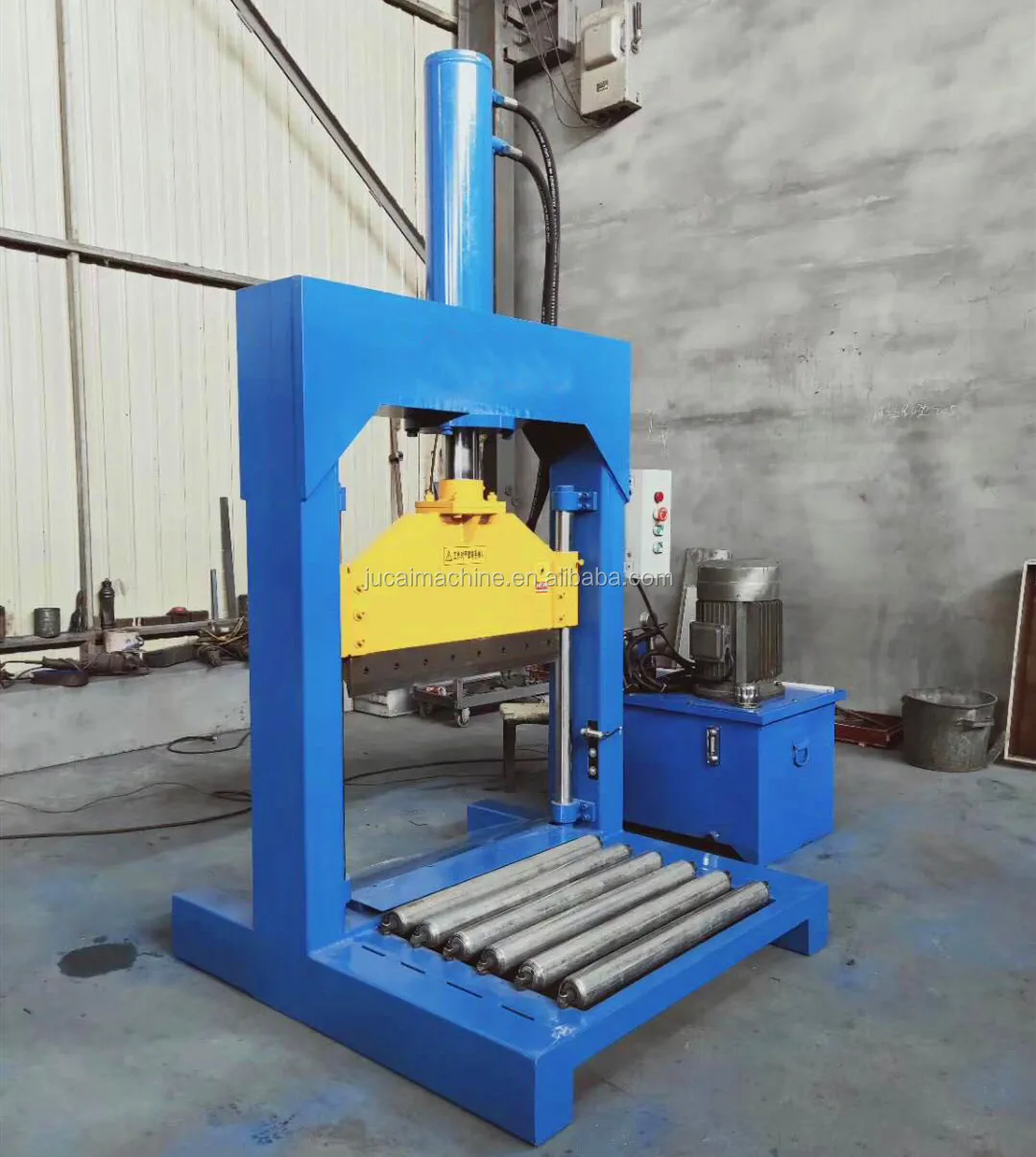 Guillotine Plastic Cutter Machine /rubber bale cutter