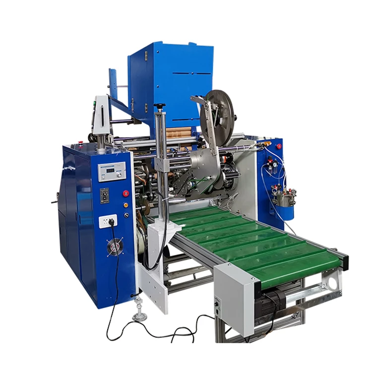 Thermal Kraft Paper Nonwoven Fabric Slitting Rewinding Machine Mini Roll Stretch Film Bopp Tape Paper Rewinder Machine