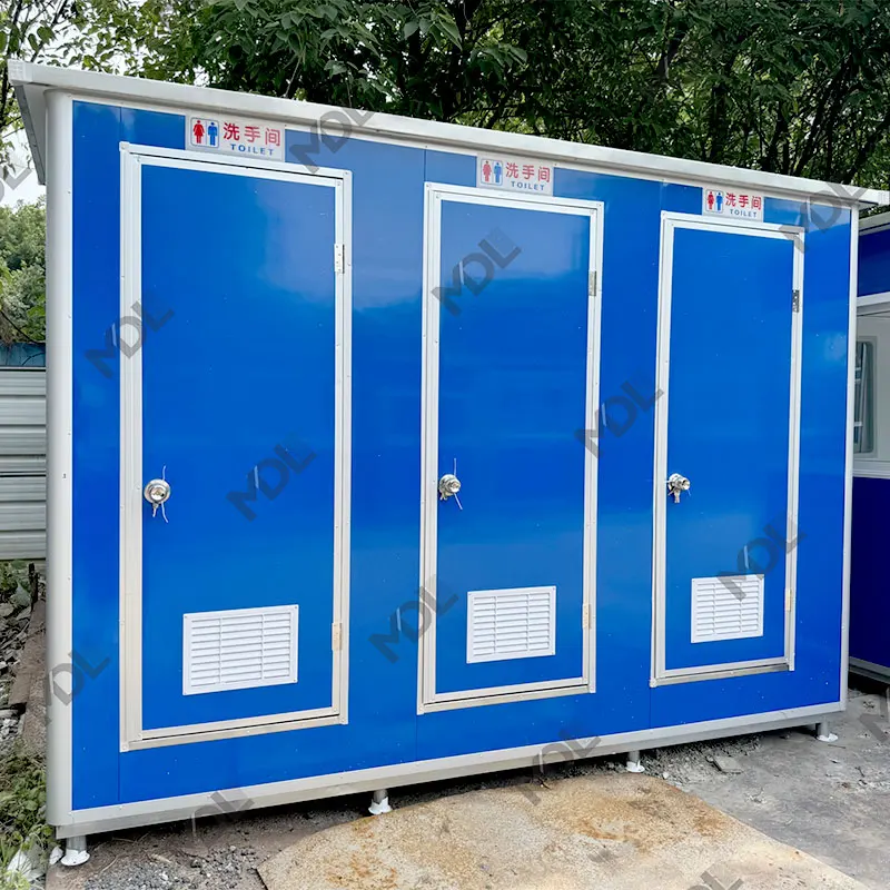 China Factory Portable Mobile Quick Assembly Low-Carbon Energy Saving Advanced Plastic Toilet