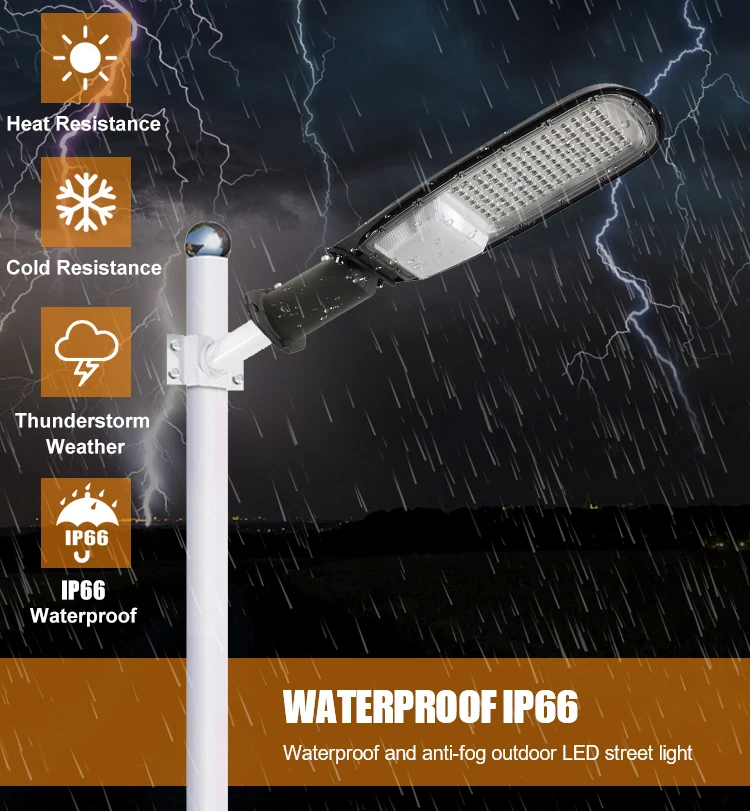Zhongshan New Module Cob Ip66 Die Casting Aluminium Outdoor Lighting Lamp 200w Cobra Head Led Street Light
