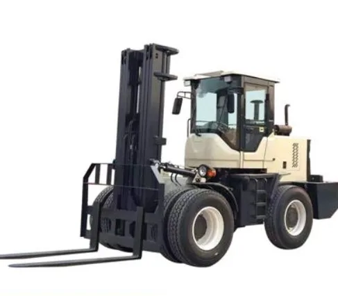 gasoline type forklift diesel type  4X4 3ton 3.5ton 4ton 4.5ton  three masts rough terrain forklift price