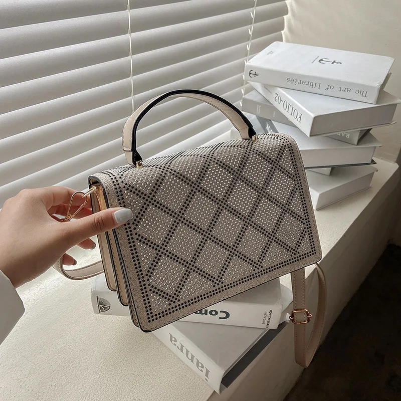 Fashion Diamonds Hand Bags Ladies Shoulder Messenger Handbags Luxury Purses For Women