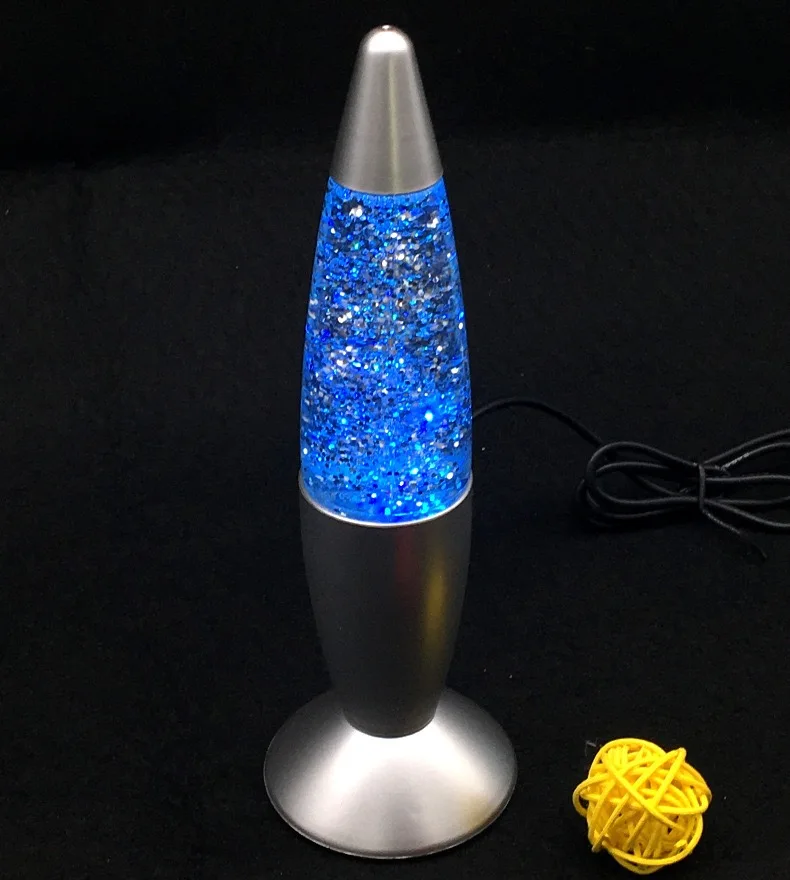 Лава лампа с воском динамический визуальный сенсорный ночник настольная USB Rocket light
