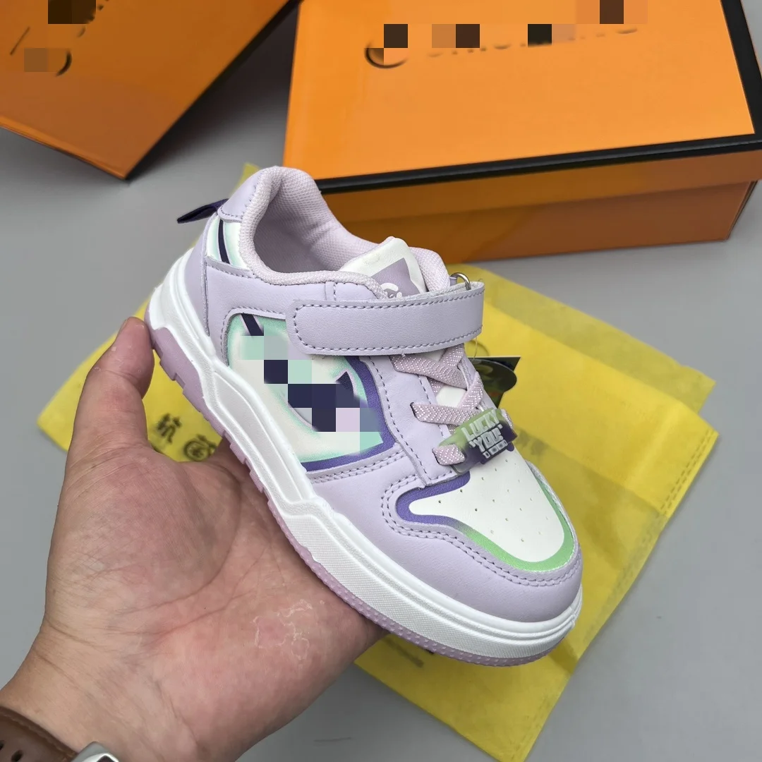 A103 Unisex Casual Board Shoes for Adults Children Comfortable Breathable Microfiber Upper Material PVC Insole for Summer Autumn