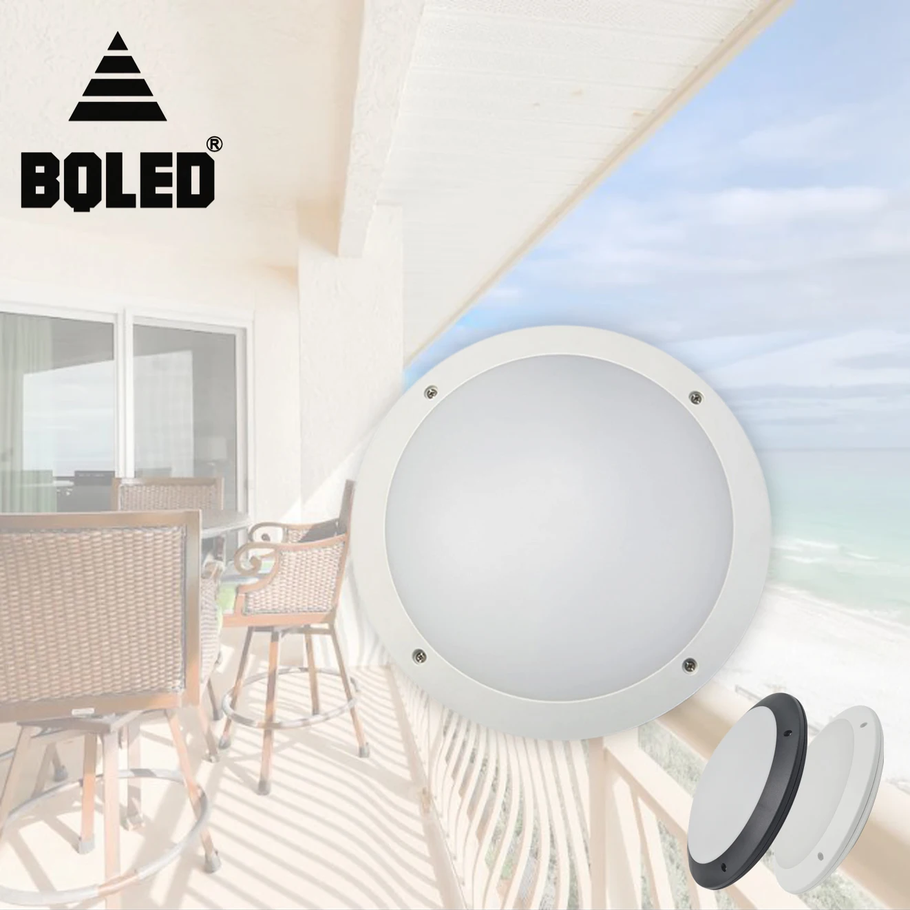 IP65 led ceiling bulkhead light with motion sensor light sensor emergency for home ceiling bulkhead light fitting