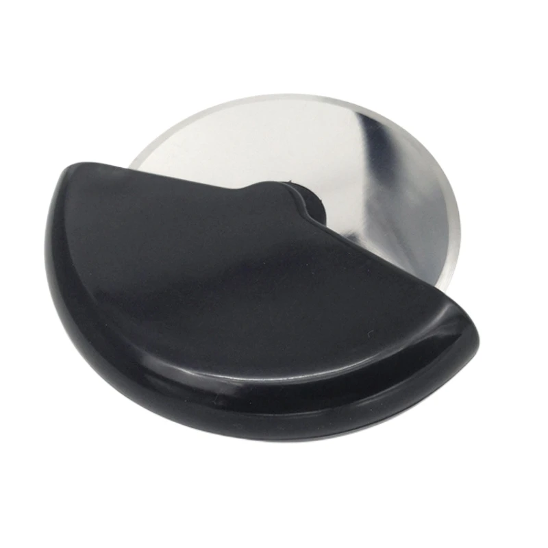Wholesale Round Pizza Cutter Handheld Pizza Cutter Wheel Pizza Slicer Premium Stainless Steel Blade With Protective Blade Guard
