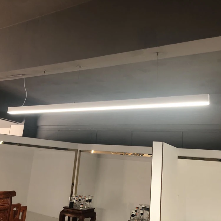 20W LED Linear Light Led Linear Ceiling Light High Quality Aluminum 0.6m 2ft Ce 80 SMD2835 Oval Led Lights 1200mm Residential HZ