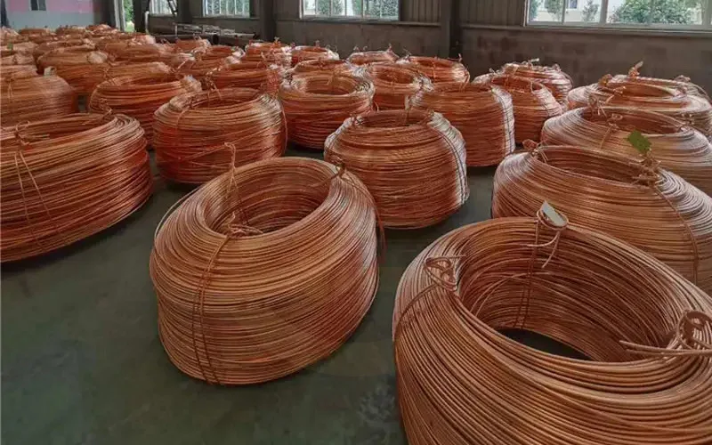 High-quality 99.99% pure copper scrap copper industrial waste copper wire ex-factory price sale