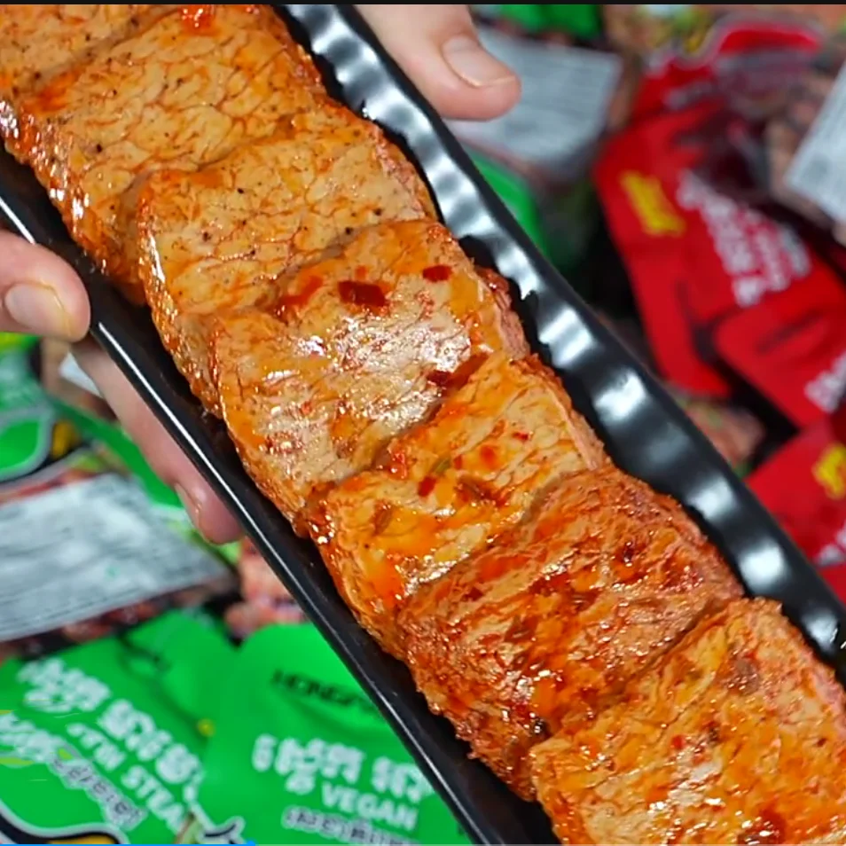 Азиатский Досуг еда Пряная закуска вкусный пряный вкус вегетарианский мясной стейк