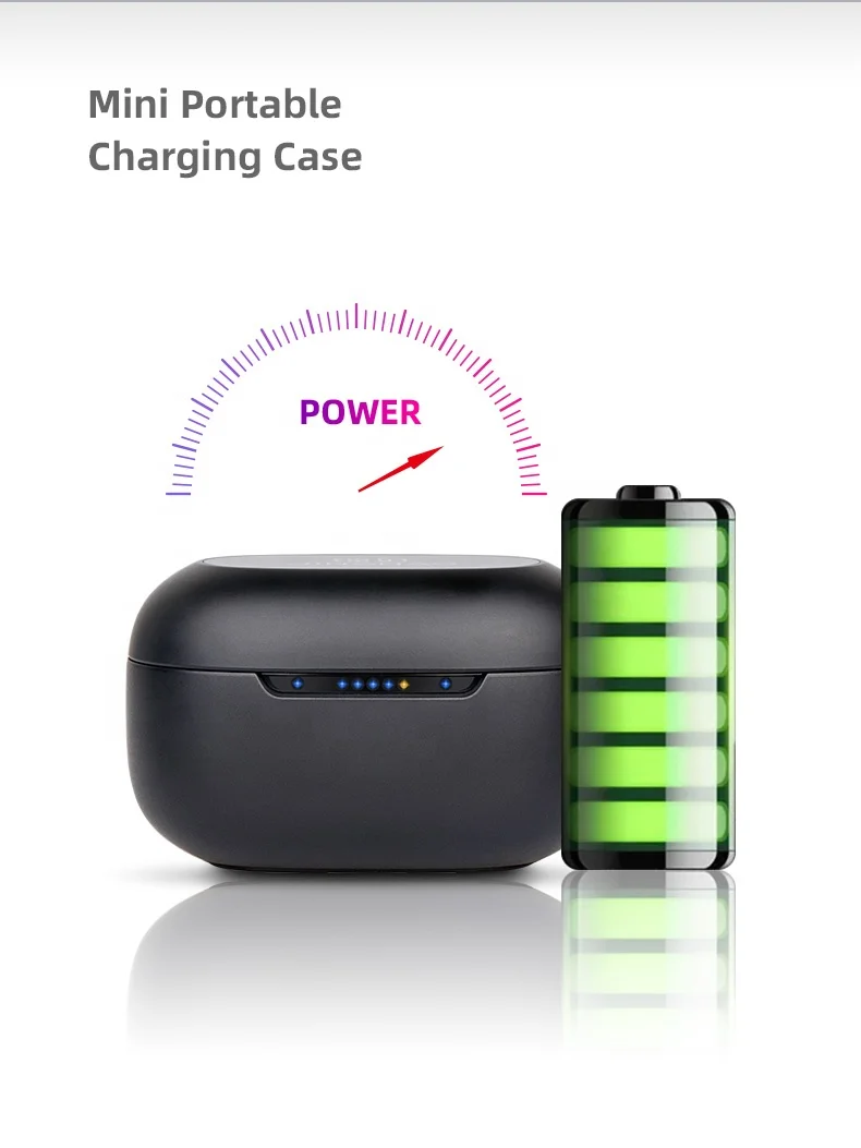 Персональный усилитель звука JINGHAO Smart HD цифровое приложение слуховой аппарат с синими зубьями Перезаряжаемый для глухих ушей