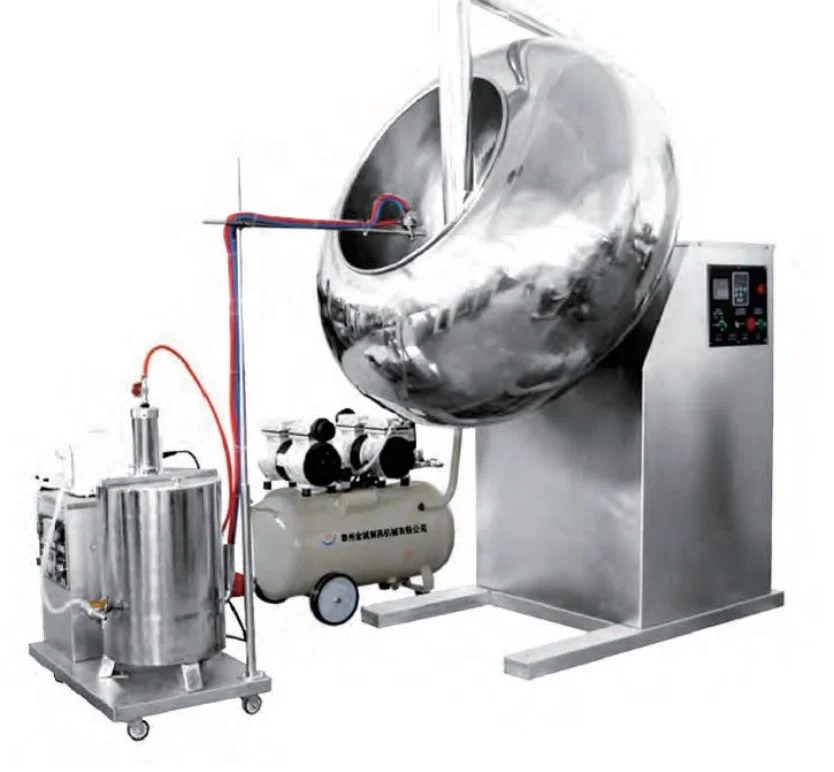 800mm Automatic Big Chocolate Coating Panning Machine
