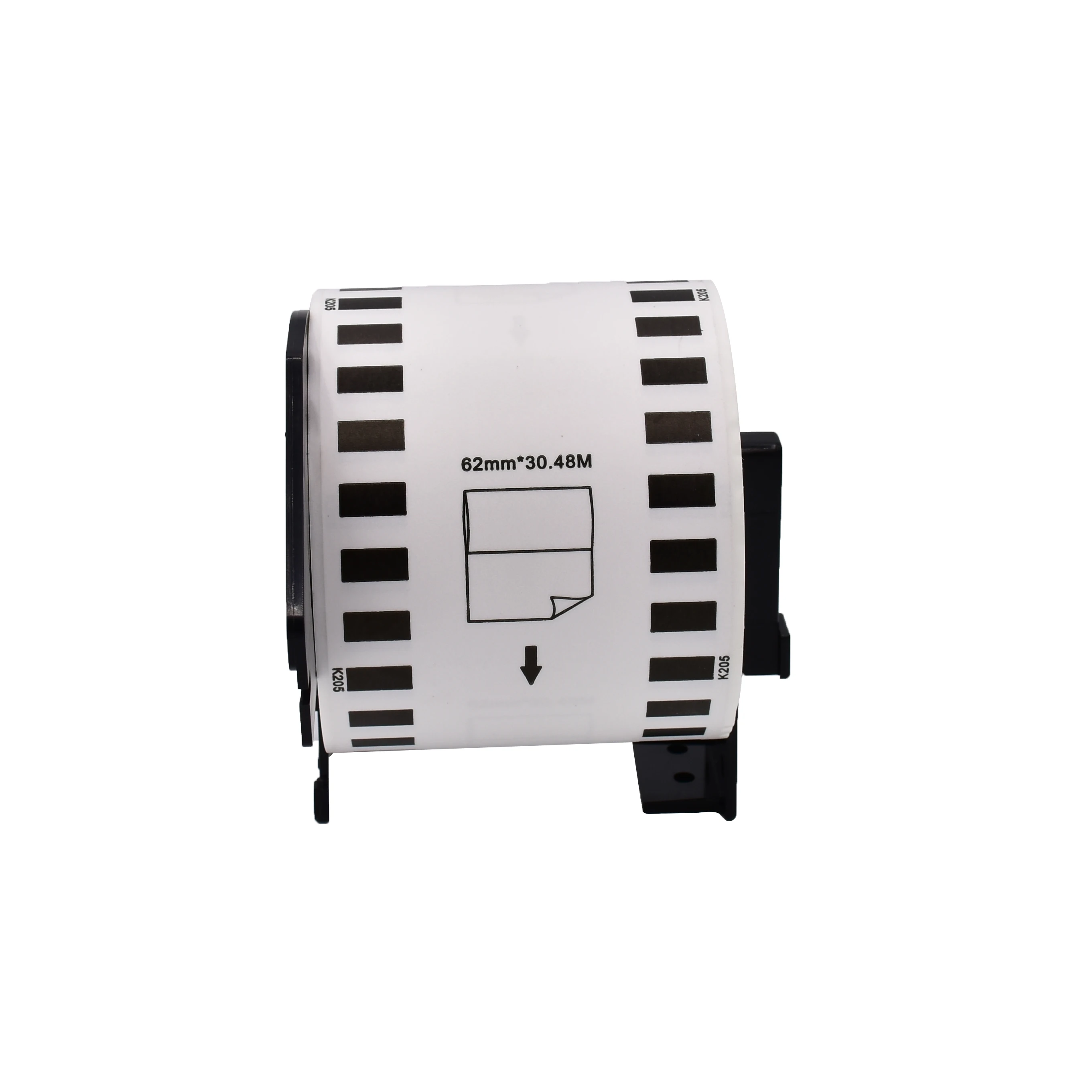 Dk22205 dk-22205 dk 22205 2205 совместим с лентой ql принтер этикеток термопринтер рулон бумаги 62 мм x 8 м