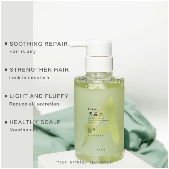 Factory Manufacture Various Vegan Mint Dandruff Hair Shampoo