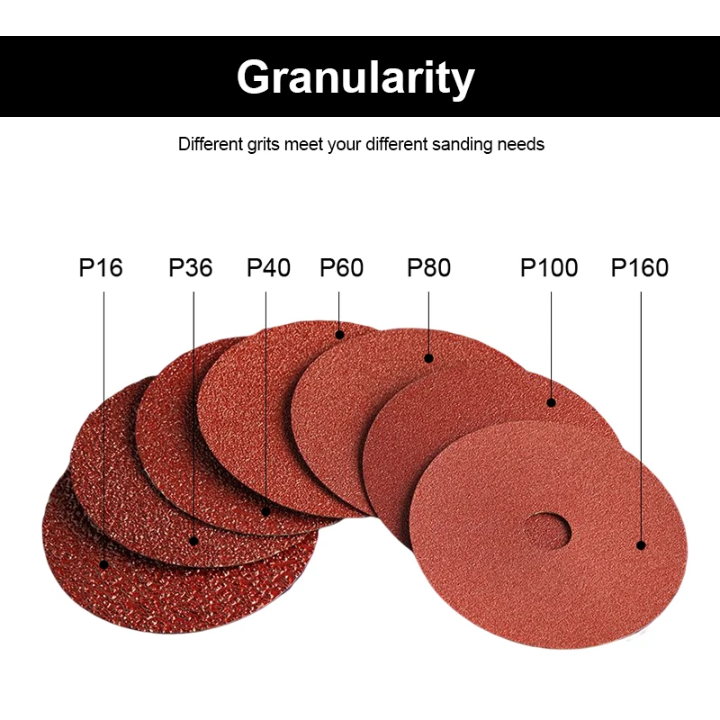 Fiber Disc The Best-Selling Red polishing 5inch Discs fiber disc abrasive wheel for stainless steel glass