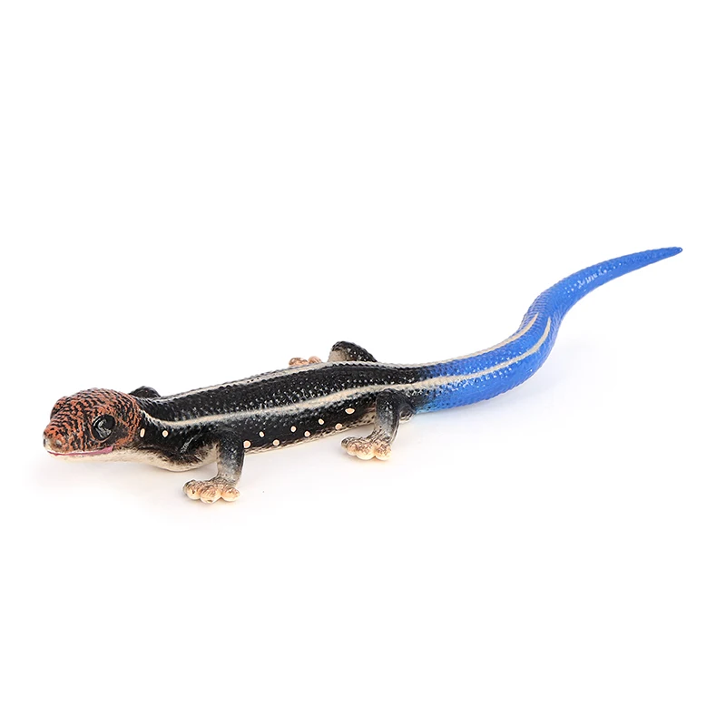 Wholesale Solid PVC Simulation Statue Model Reptile Phelsuma Gecko Animal Figurines Toys
