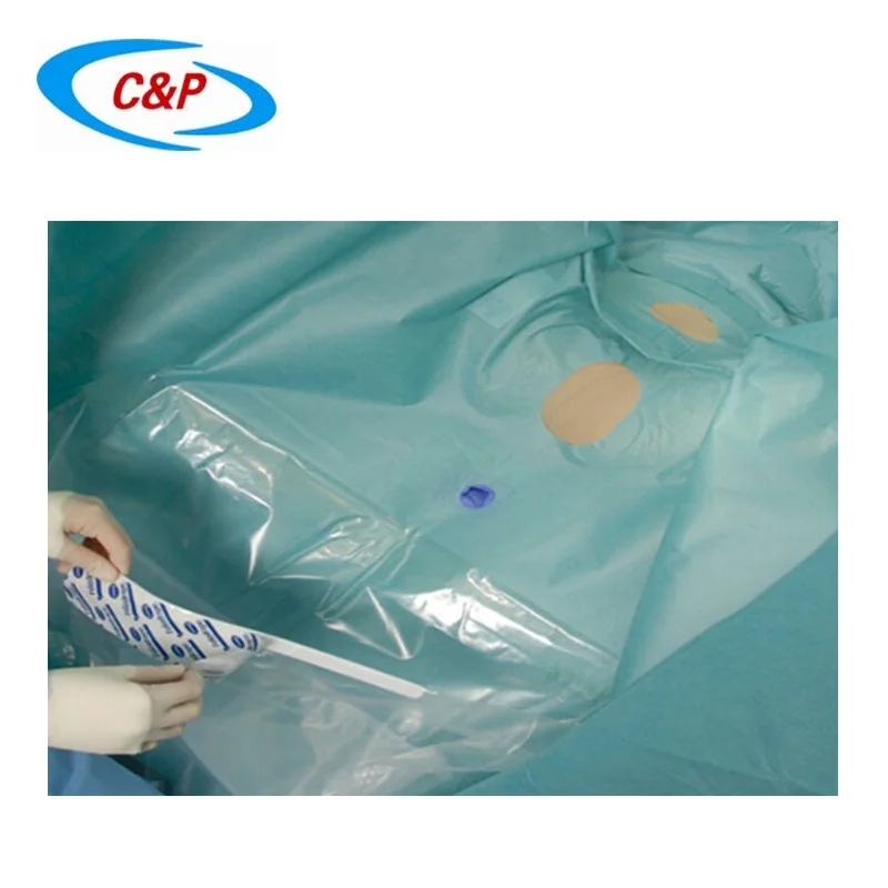 Одноразовая нестерильная урологическая драпировка с литотомическими