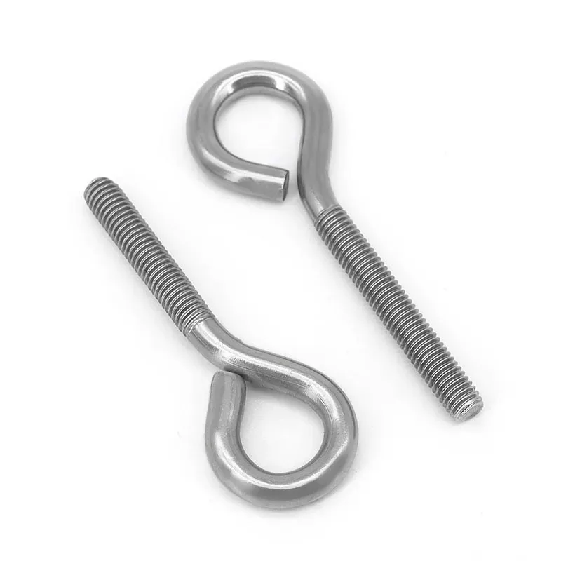 Stainless Steel Eye Bolt Threaded Customizable Close Ring bolt High Strength Fastener stainless steel hook Eye Bolt Fastener