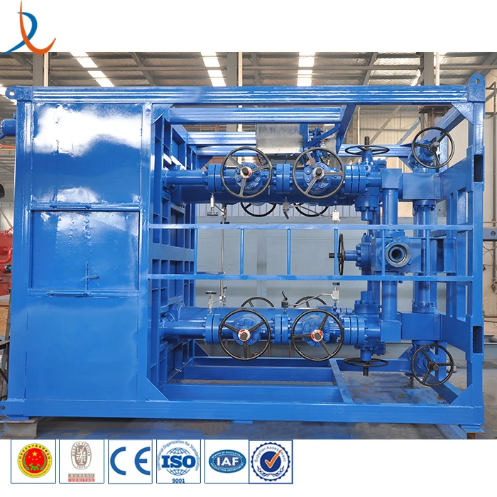 ASME Standard High Pressure Wellhead Sand Filter Desander/Dual-pot Filter Desander