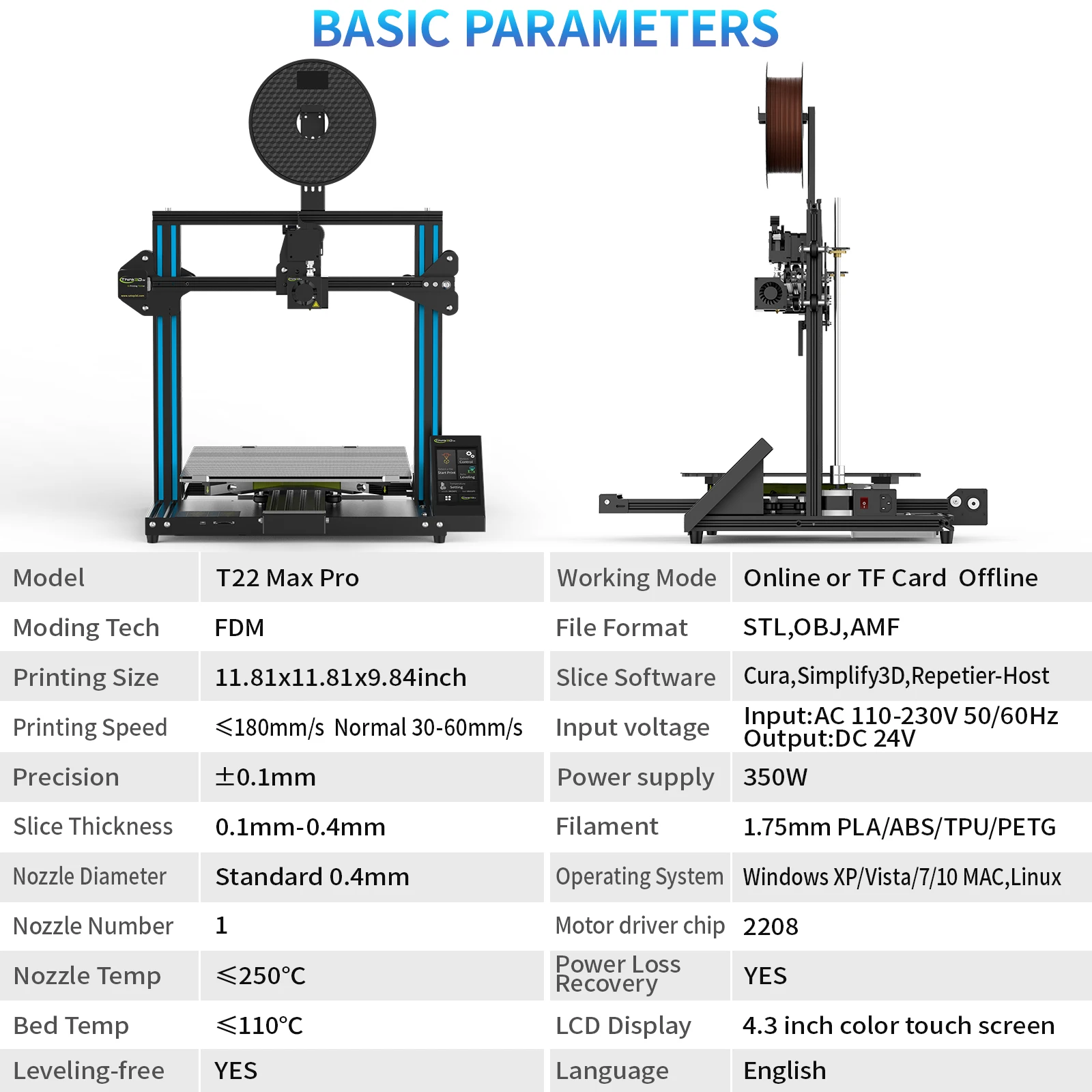 Think3dim fast shipping impresona buy a 3d printer desktop metal 3d printer