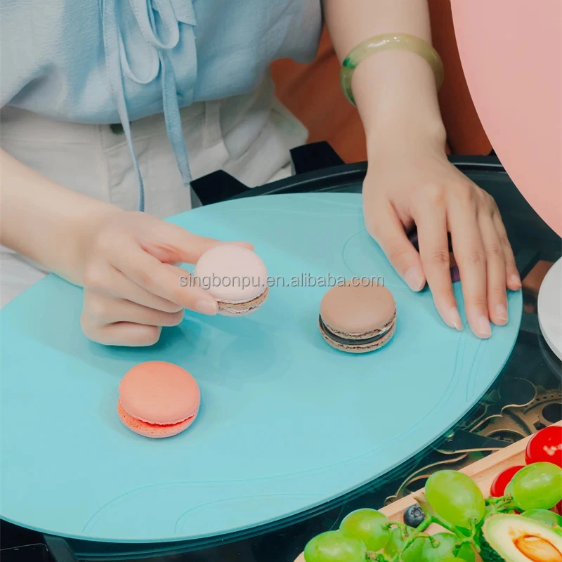 SINGBON New Lightweight Plastic Chopping Blocks Colorful TPU Cutting Boards