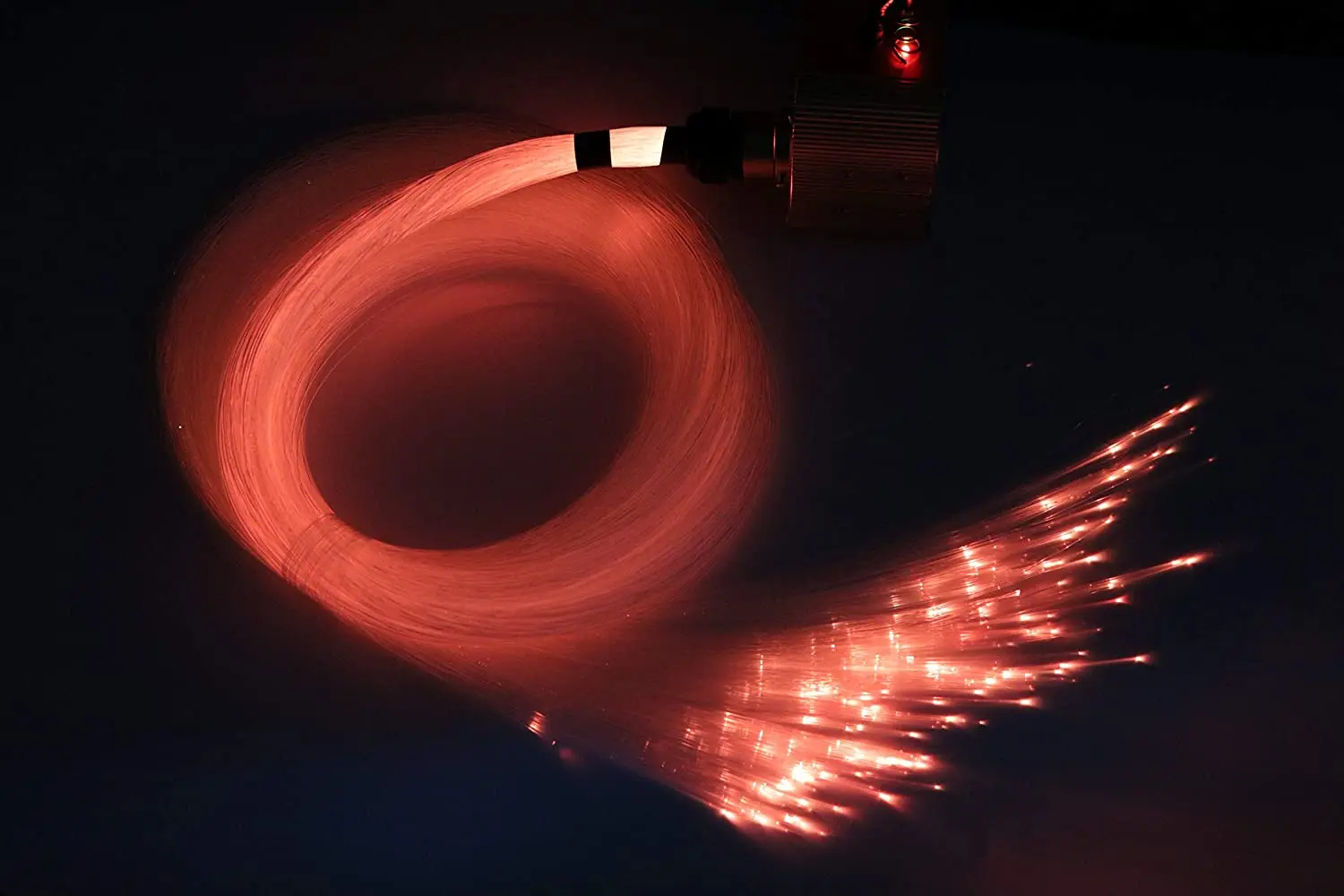 TXPOF interior lighting fiber optic light generator led fiber optic dance whip light home pmma fiber