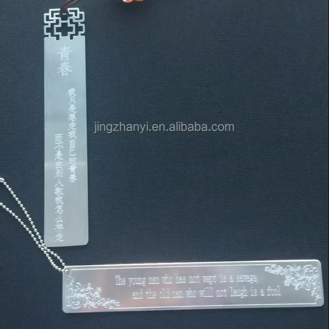 Design and processing 5D gold bookmarks, Sterling silver bookmarks, Pure copper bookmarks, Stainless steel bookmarks, Bookmark