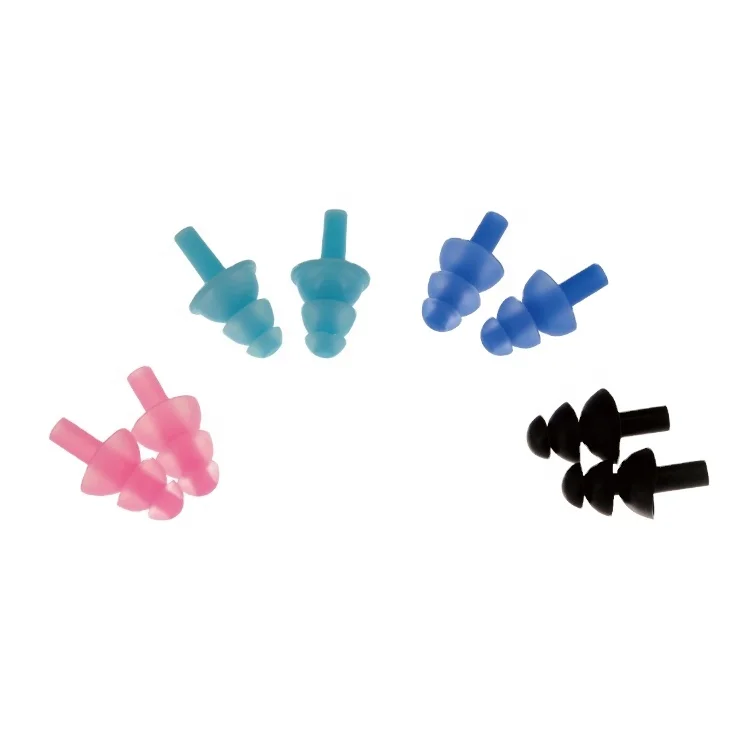 DOVOD Low Price Waterproof Protector Ear Plugs Swimming Accessories Soft Silicone Colorful Swimming Earplug