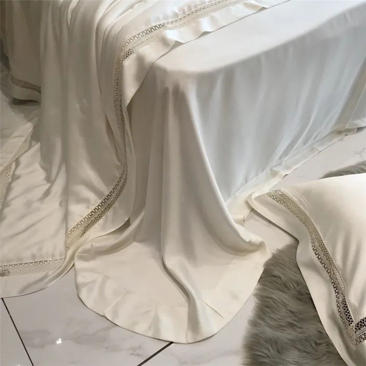 Bamboo duvet with filling customized solid colors comforter set