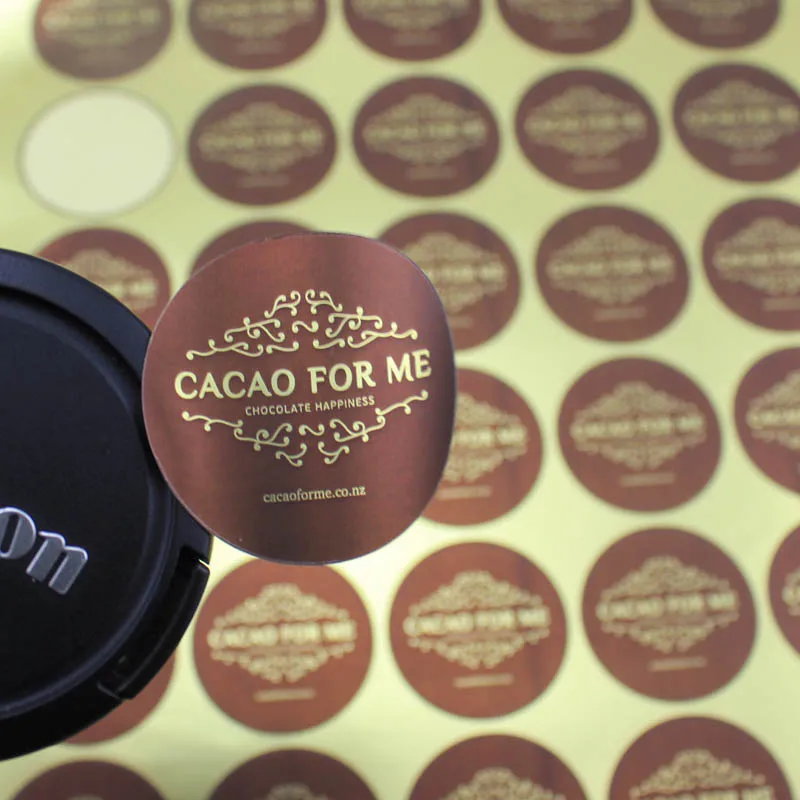 self adhesive hot sale printing aluminium foil sticker, printed adhesive silver  aluminum foil adhesive vinyl label for name tag