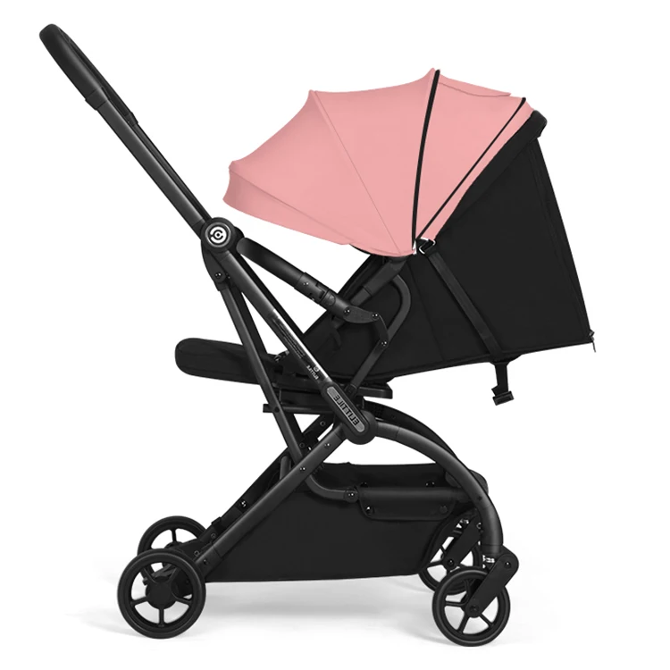 Wholesale one button auto self folding stroller poussette bebe light weight para bebes automatic foldable stroller
