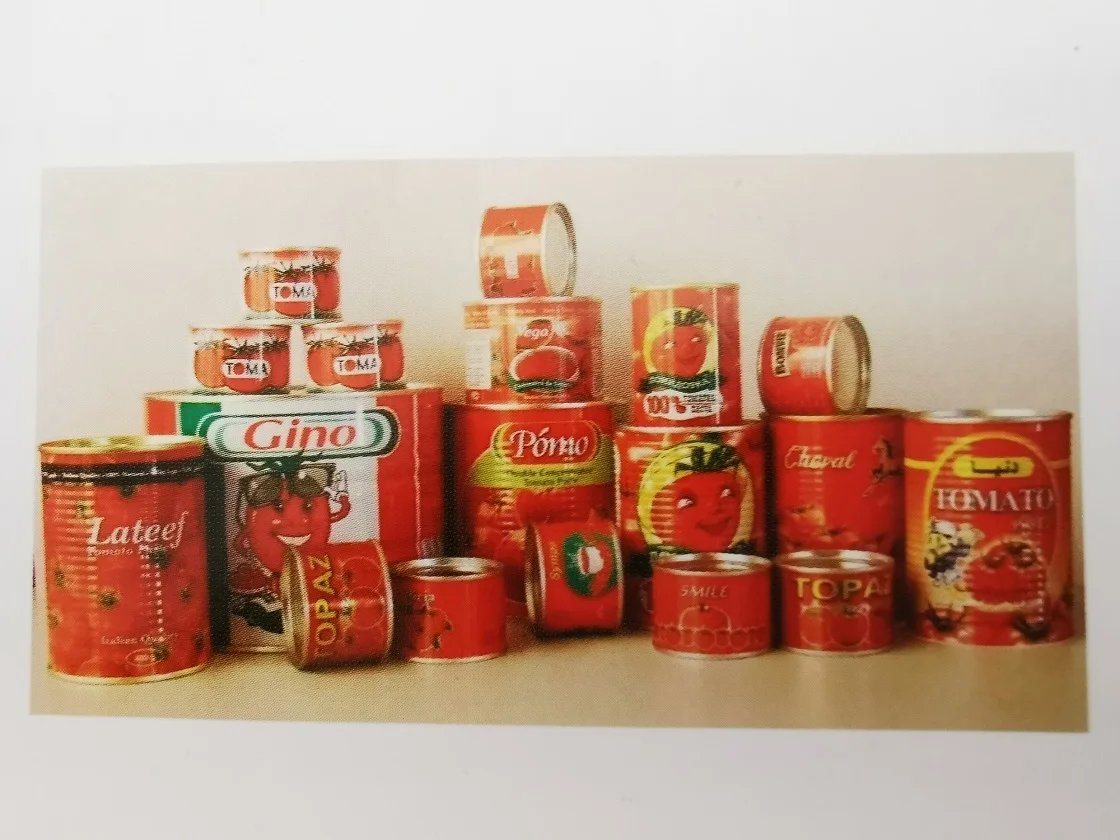 tin tomato sauce can filling machine