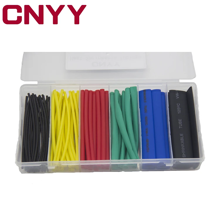 CNYY Thin wall and dual wall heat shrink tube PE material heat shrink tubing for cable wire protective