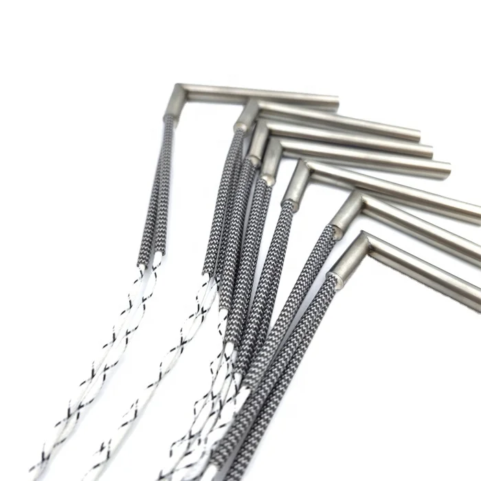 L Type Heating Tube Resistance Heater Single Head Cartridge Heater