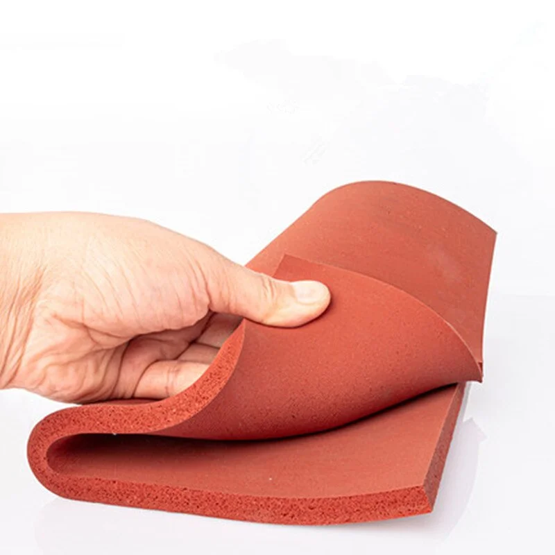 Силиконовые губки с высокой термостойкостью, лист из пенорезины