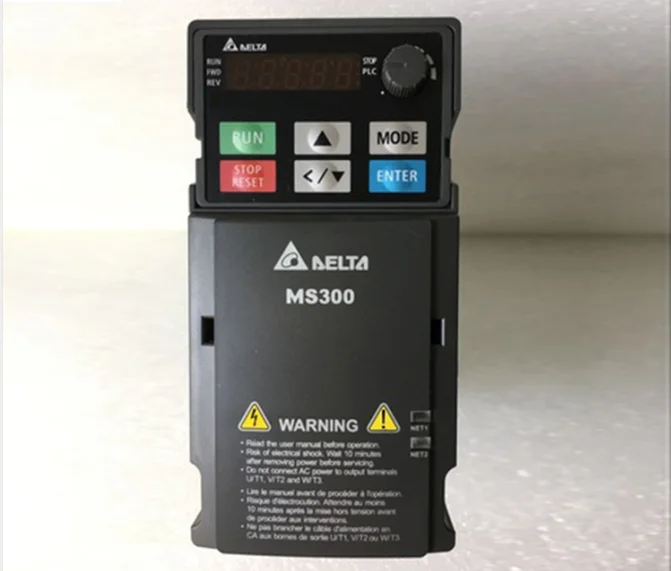  Подлинный инвертор Delta серии MS300 VFD4A8MS23ANSAA 0 75 кВт Трехфазный 220 В VFD для
