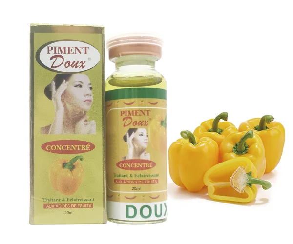 PIMENT Doux Aux Acides de Fruits Oil And Vitamin C To Repair Skin Remove Dark Spot Serum Fast Whitening Serum 20ml