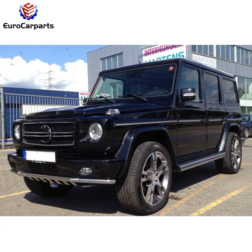 G-class W463 G500 G550 G55 передняя защита из нержавеющей стали под защитным передним бампером автомобиля ниже серебристой или черной защиты бампера
