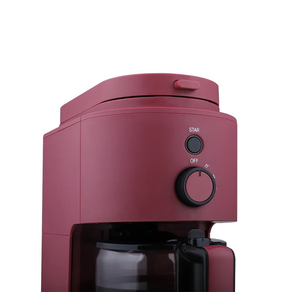 New Style Household Built in Burr Coffee Grinder Programmable Brew Drip Coffee Maker