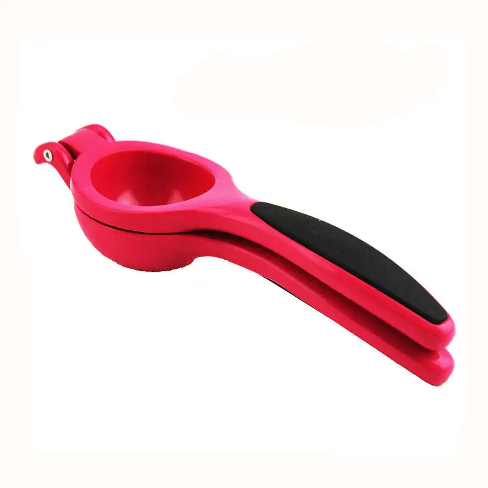 Kitchen Bar Tool 2 in 1 Easy To Squeeze Manual Citrus Hand Juicer Handheld Lemon Squeezer Fruit Juicer Metal Lime Press