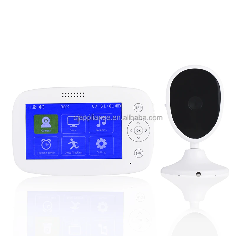 smart baby monitor with camera screen and audio