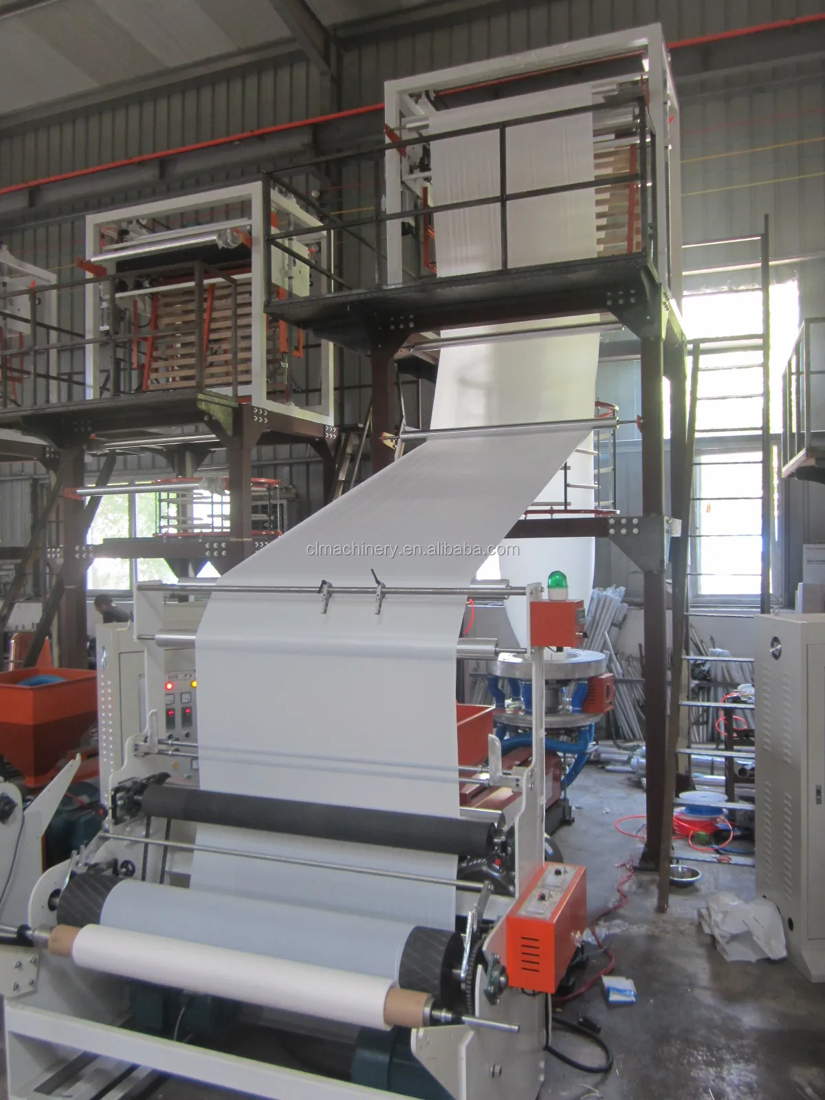 Biodegradable Corn Starch Film Blowing Extrusion Machine
