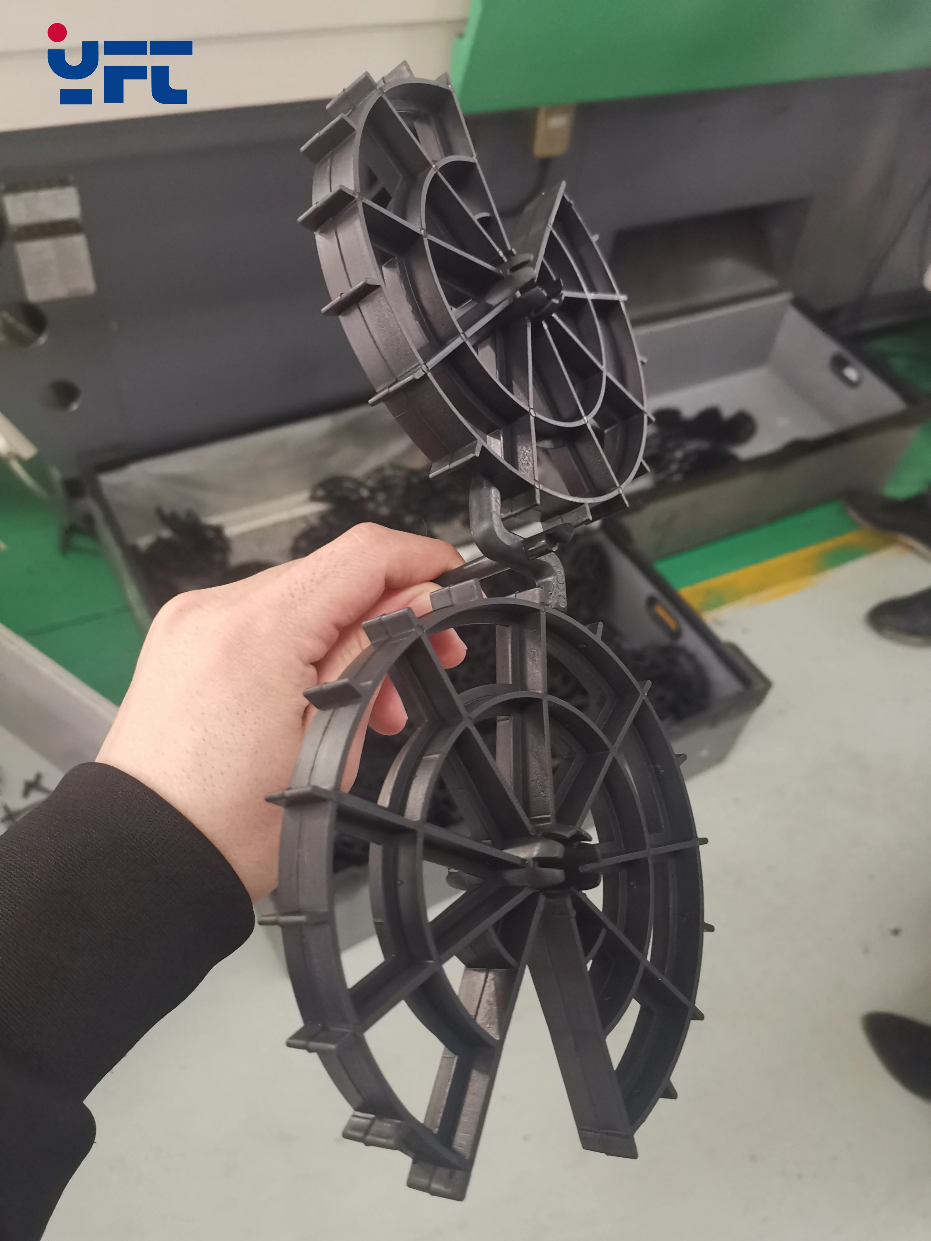 Заводская изготовленная на заказ пластиковая арматура, бетонная колесная распорка