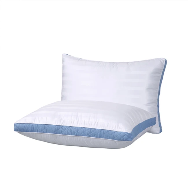 Hotel collection bed pillows for sleeping with stripes pillow cover decorative pillows for beds
