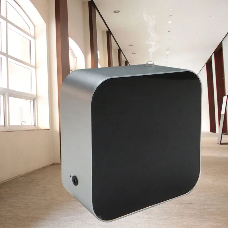 SCENTA Custom Label Aluminum Large Air Humidifier With Essential Oils LCD Display Cool Mist HVAC Aroma Diffuser