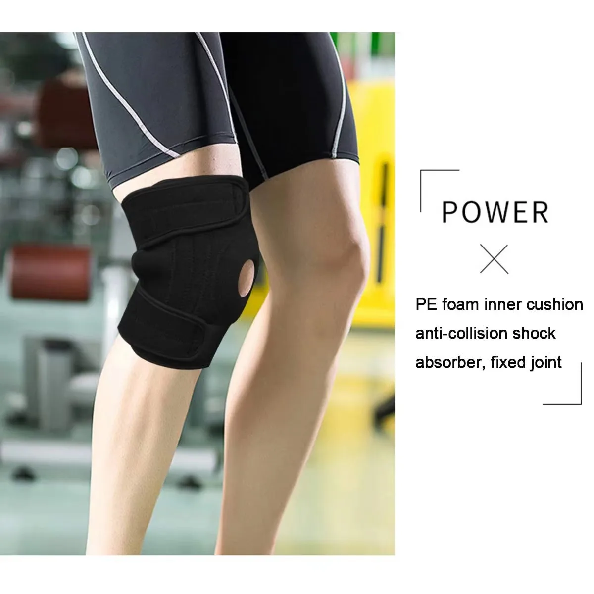 Benken Elbow And knee Pads Hinged Knee Brace Flexible Knee Support Stabilizer Adjustable Protective Arthritis
