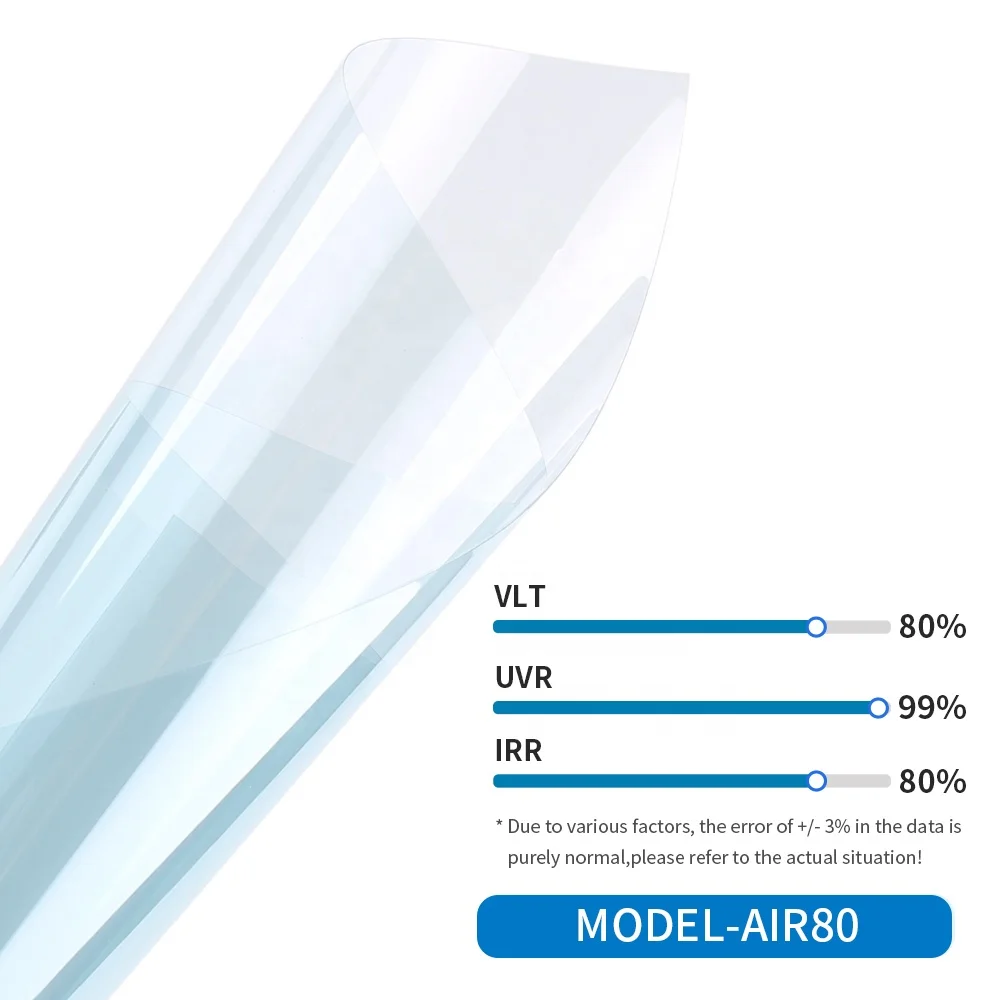 Nano Ceramic uv car tint solar reflective film window tinted Insulation Film for windows for cars