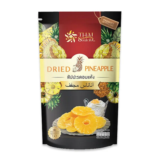 Premium Dried Pineapple from Thai Local Agricultural Products Wholesale High Quality Premium Grade