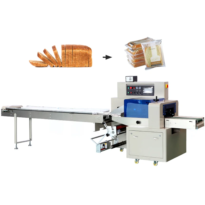 Myway Machinery supply  Cake/cookies/french Bread/chocolates Pillow Pack Packing Machine for hot sale