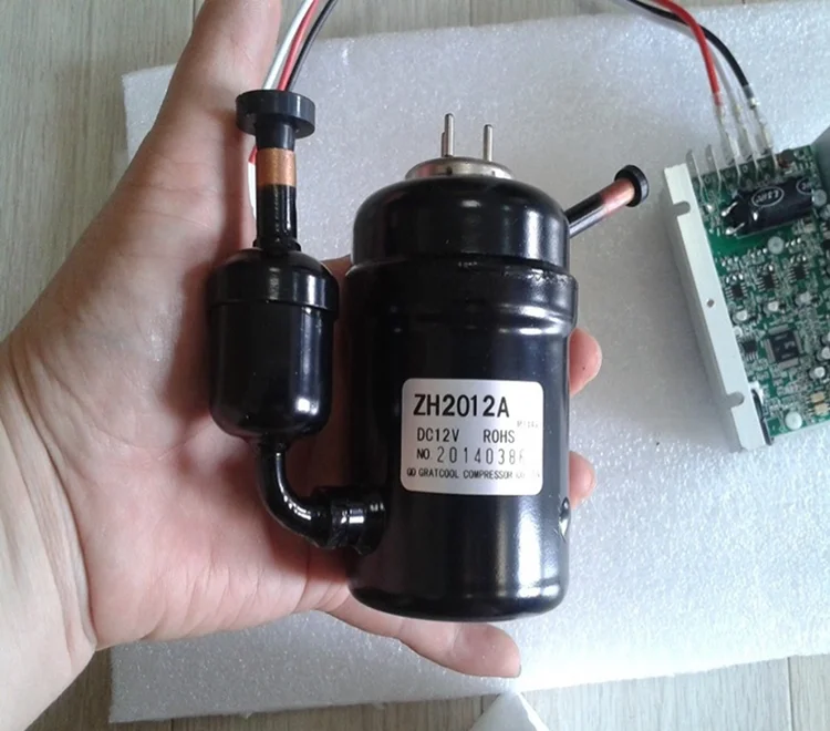 Конкурентоспособная цена 134A Dc микро-инвертор холодильник компрессор 12V 24V для холодильника